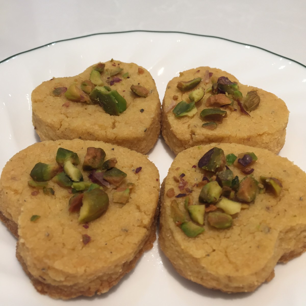 Cardamom Chickpea Cookies