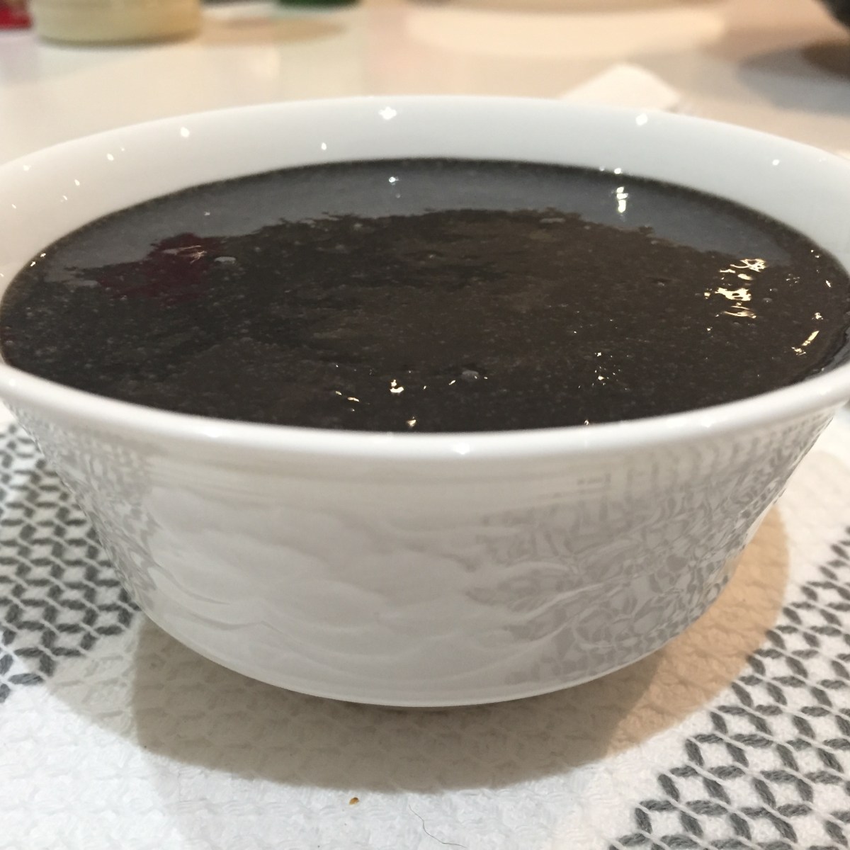 Black Sesame Paste&nbsp;Dessert
